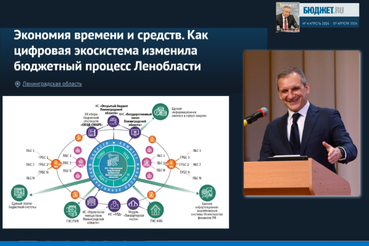 Экономия времени и средств. Как цифровая экосистема изменила бюджетный процесс Ленобласти